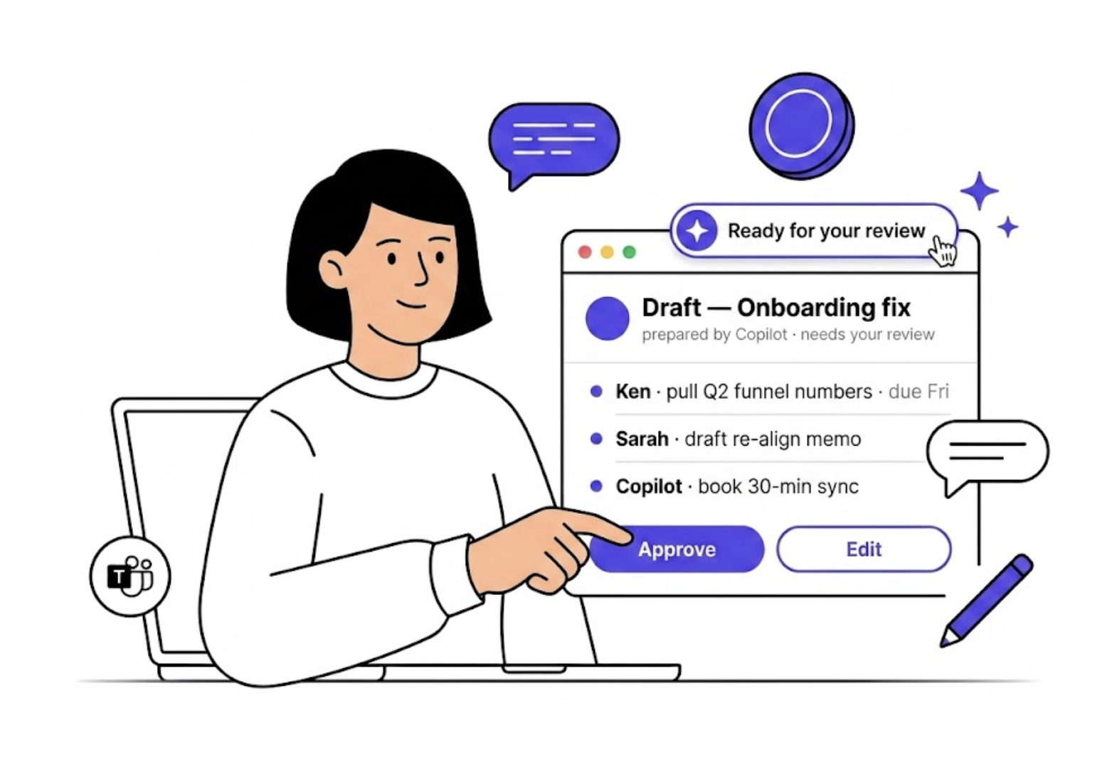 SaaS 히어로 일러스트 기존 샘플